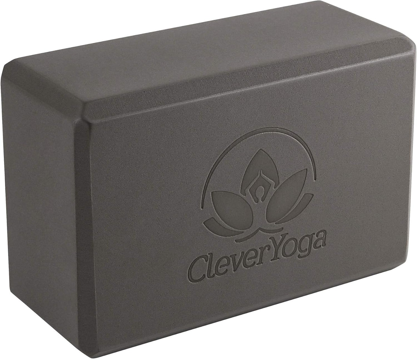 Blocks & Strap - Lighweight Foam Yoga Blocks 2 Pack with 8Ft Cotton Yoga Strap Set Kit for Beginners & Pros, Accessories & Equipment for Women & Men
