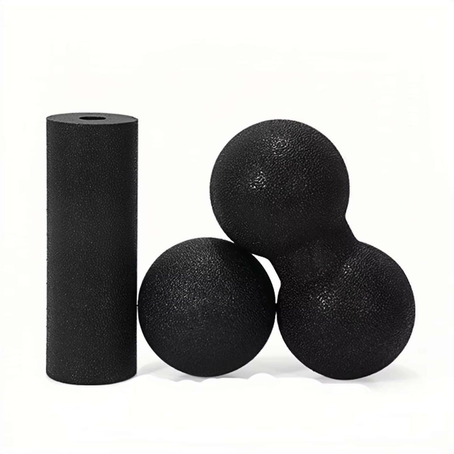 EPP High - Density Multi - Functional Foam Roller & Massage Balls Set for Yoga, Fitness, Post - Workout Muscle Fascia Relief