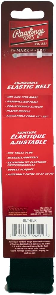 Elevate Youth Adjustable Baseball and Softball Belt