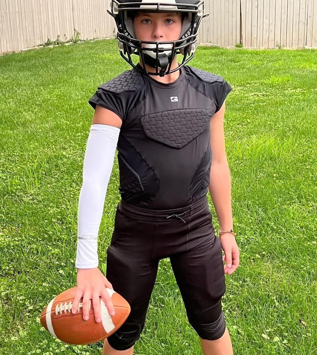 Elevate Football Padded Compression Shirt