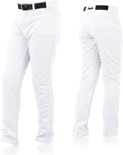 Youth Baseball + Softball Pants - Knee High + Relaxed Fit Kids Baseball Pants - White, Black + Grey Pants