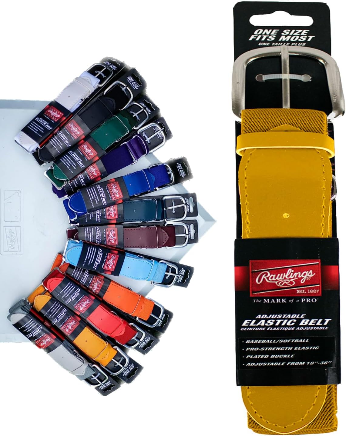 Elevate Youth Adjustable Baseball and Softball Belt