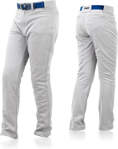 Youth Baseball + Softball Pants - Knee High + Relaxed Fit Kids Baseball Pants - White, Black + Grey Pants