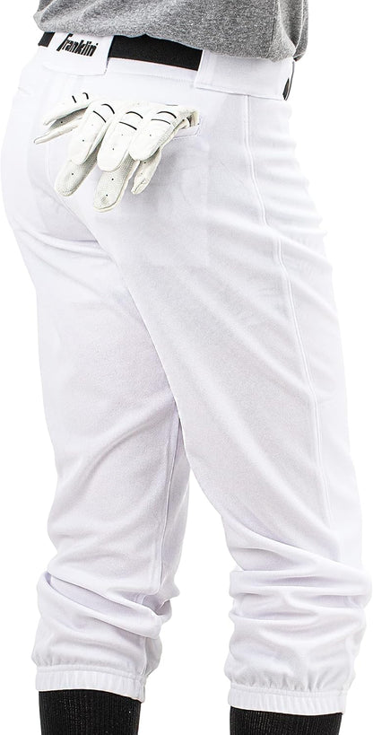 Youth Baseball + Softball Pants - Knee High + Relaxed Fit Kids Baseball Pants - White, Black + Grey Pants