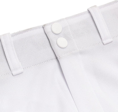 Youth Baseball + Softball Pants - Knee High + Relaxed Fit Kids Baseball Pants - White, Black + Grey Pants