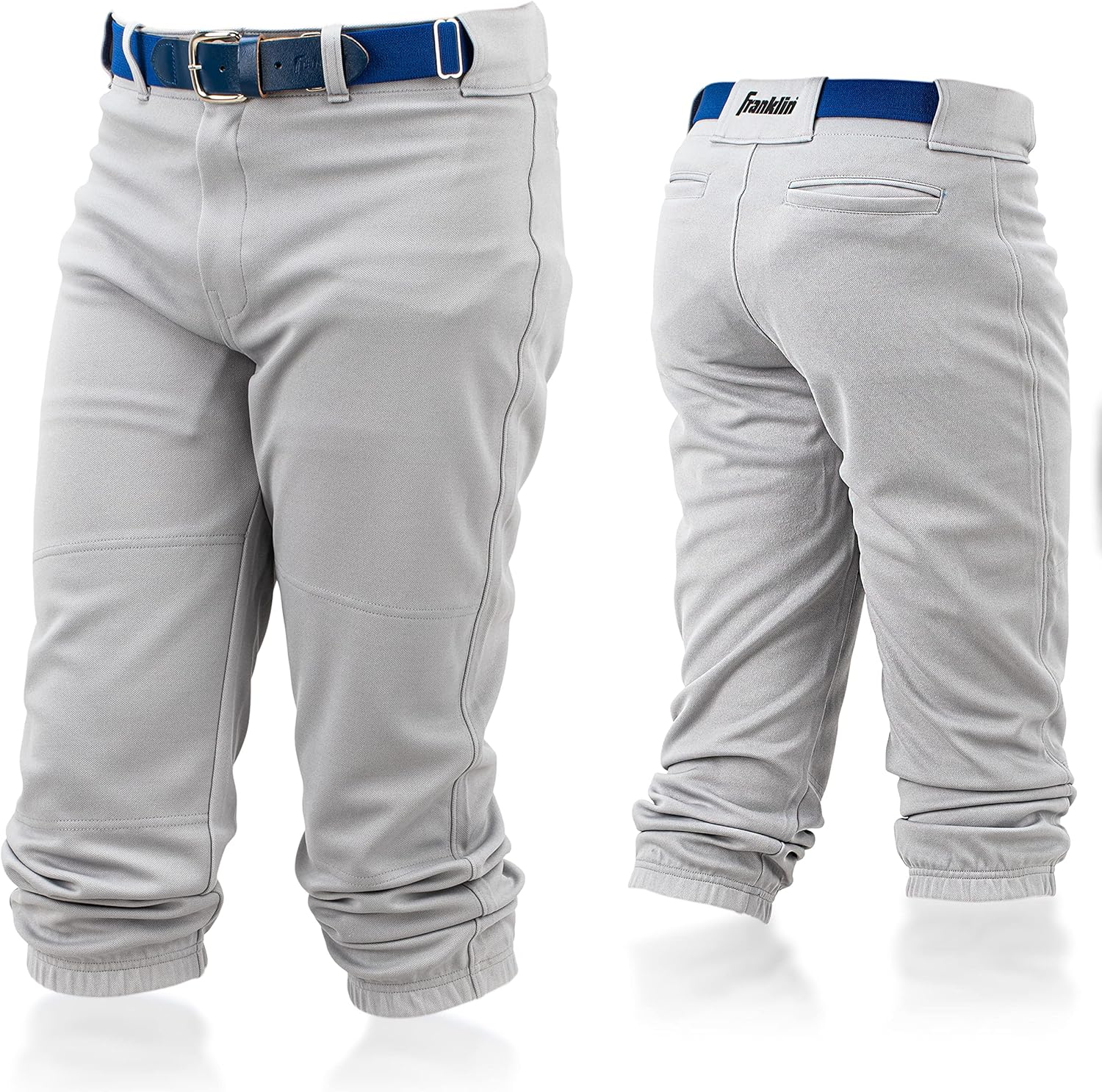 Youth Baseball + Softball Pants - Knee High + Relaxed Fit Kids Baseball Pants - White, Black + Grey Pants