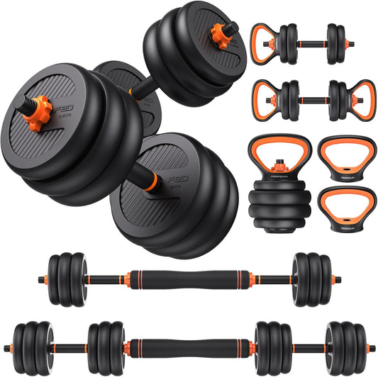 Elevate 3-in-1 Adjustable Dumbbell Set