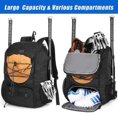 Elevate Youth Player Backpack with Cleat Storage
